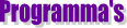 Programma's